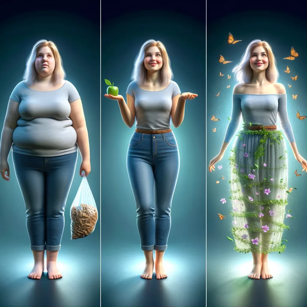 Instagram post: Butterfly transformation gives progress visual meaning