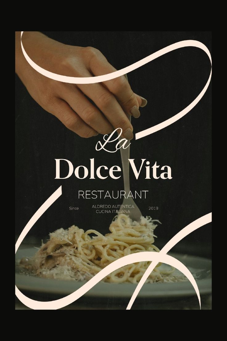 Story: Elegant pasta-ribbon restaurant identity