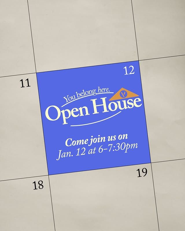 Instagram post: Open house as highlighted calendar square