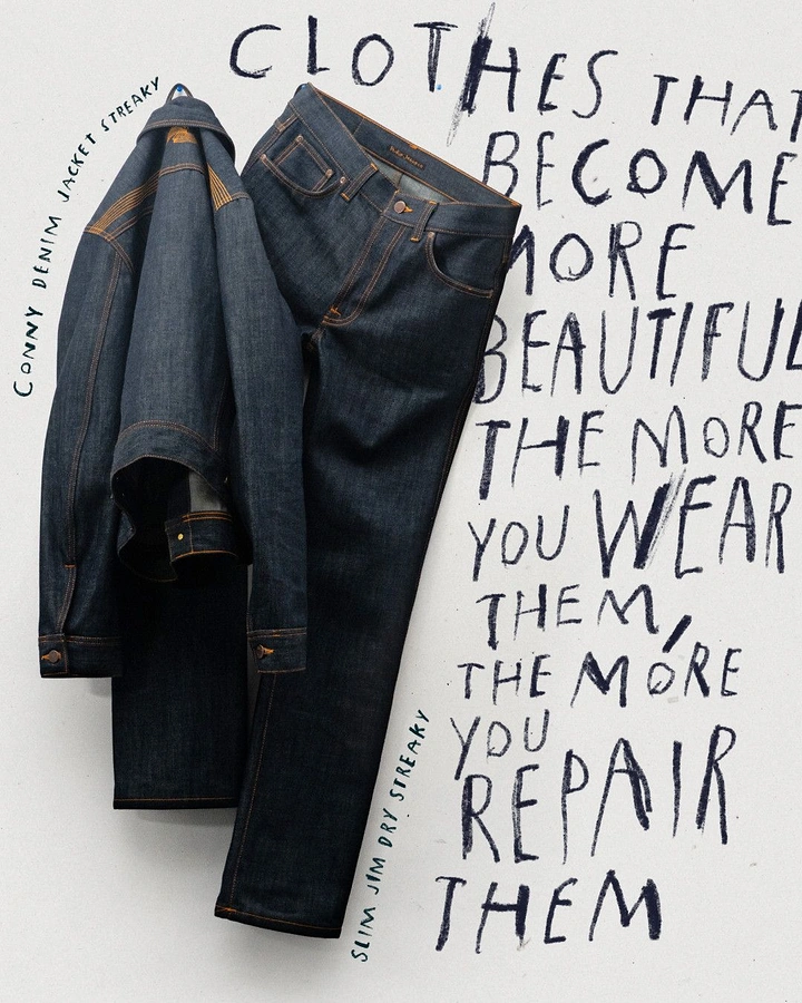 Denim & Jeans Brands creative ad: Repair message makes sustainability memorable