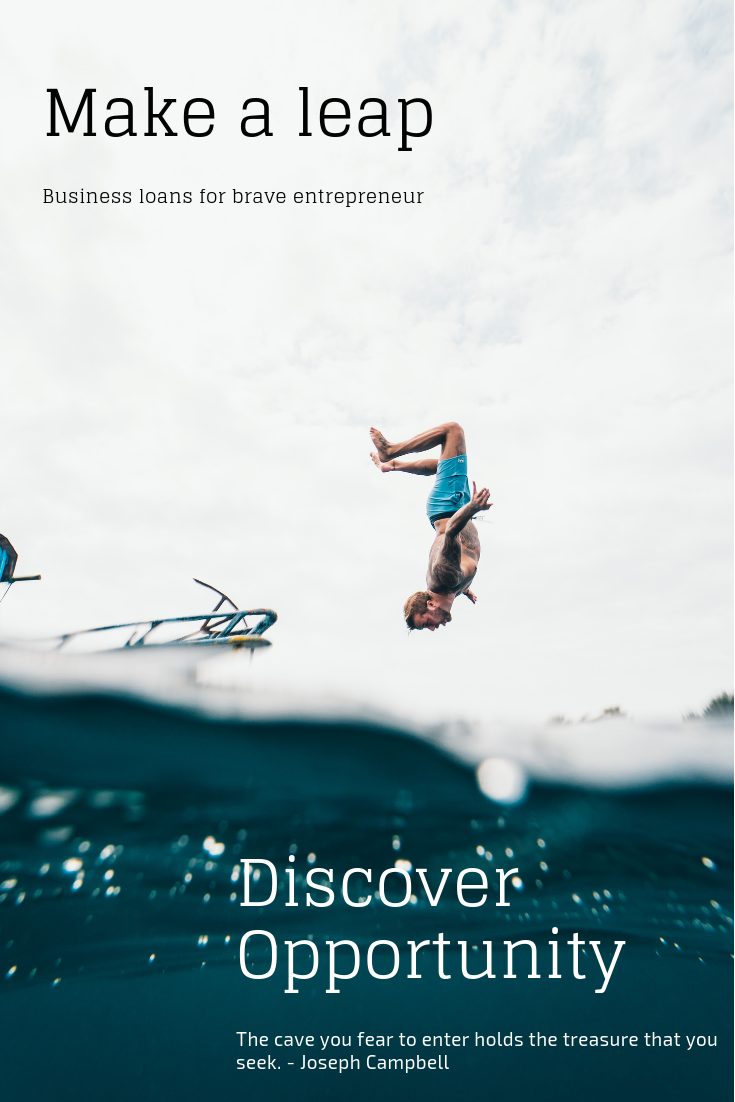Story: Diver creates memorable leap opportunity metaphor, slide 2