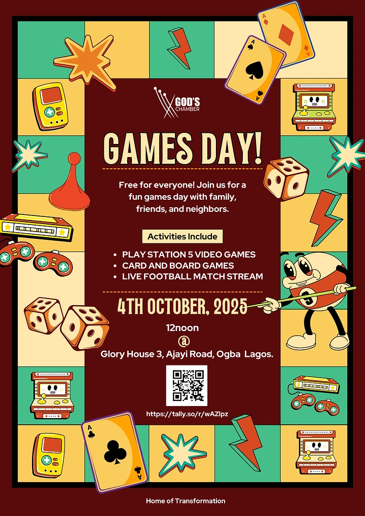 Gaming & Esports creative ad: Board-game track frame for games day