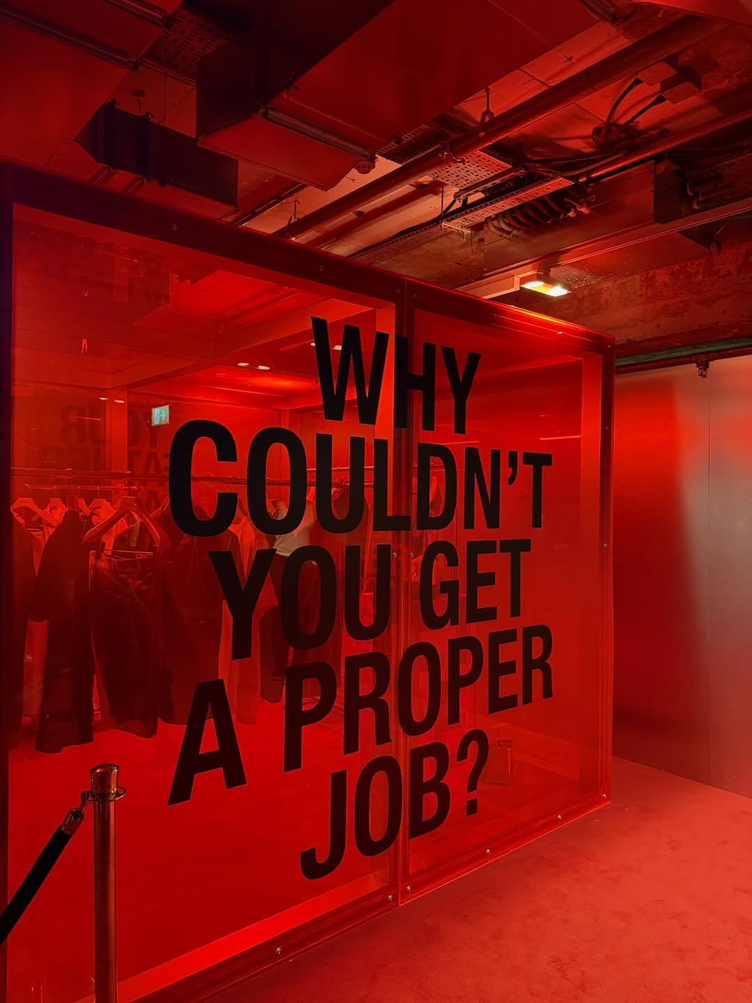 Instagram post: Provocative question turns room into challenge