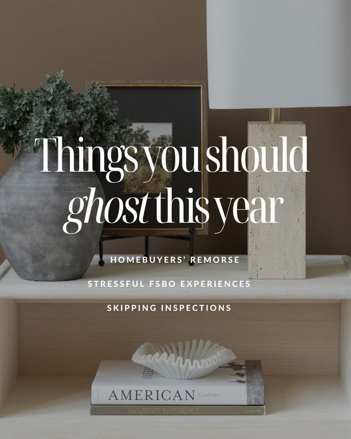 Instagram post: Witty ghosting metaphor for skipped inspections