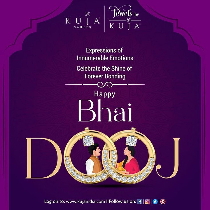 Bhai Dooj creative ad: Diamond earrings become the OO in Dooj