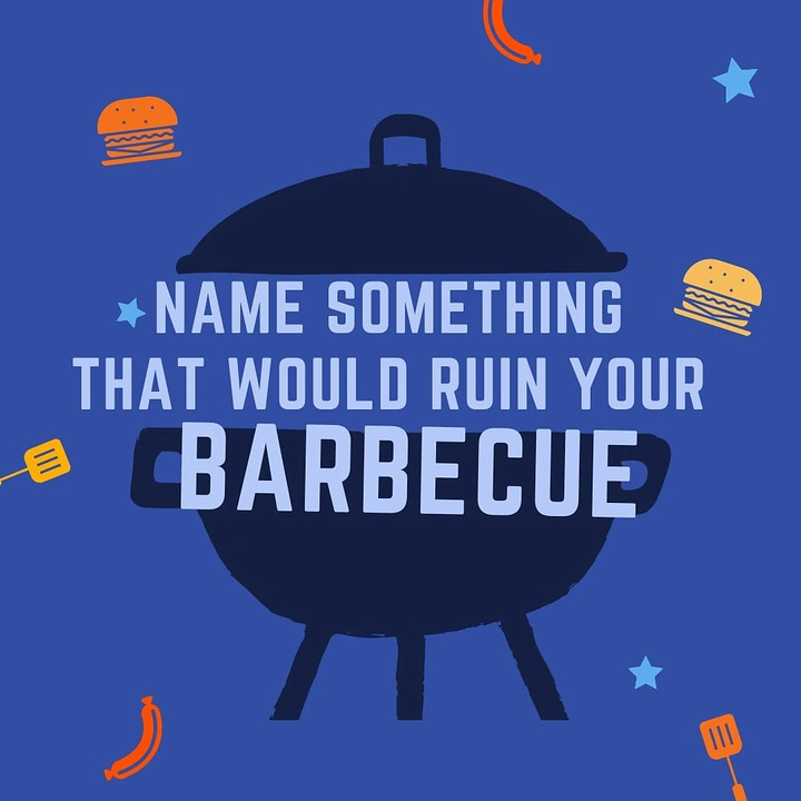 BBQ & Grill Restaurants creative ad: Witty barbecue-ruining prompt drives engagement