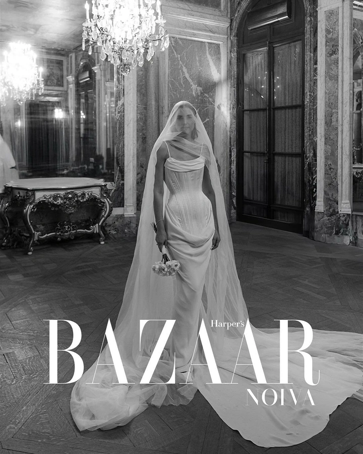 Bridal Wear & Wedding Dresses creative ad: Exceptional monochrome bridal cover