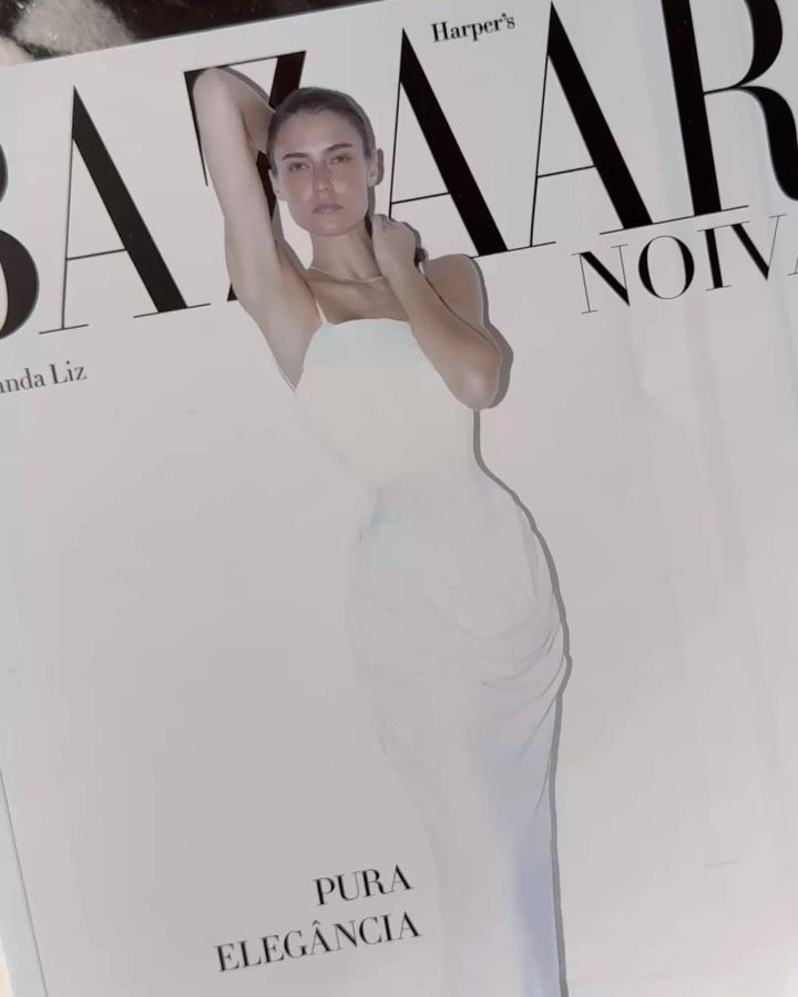 Instagram post: Exceptional monochrome bridal cover, slide 2