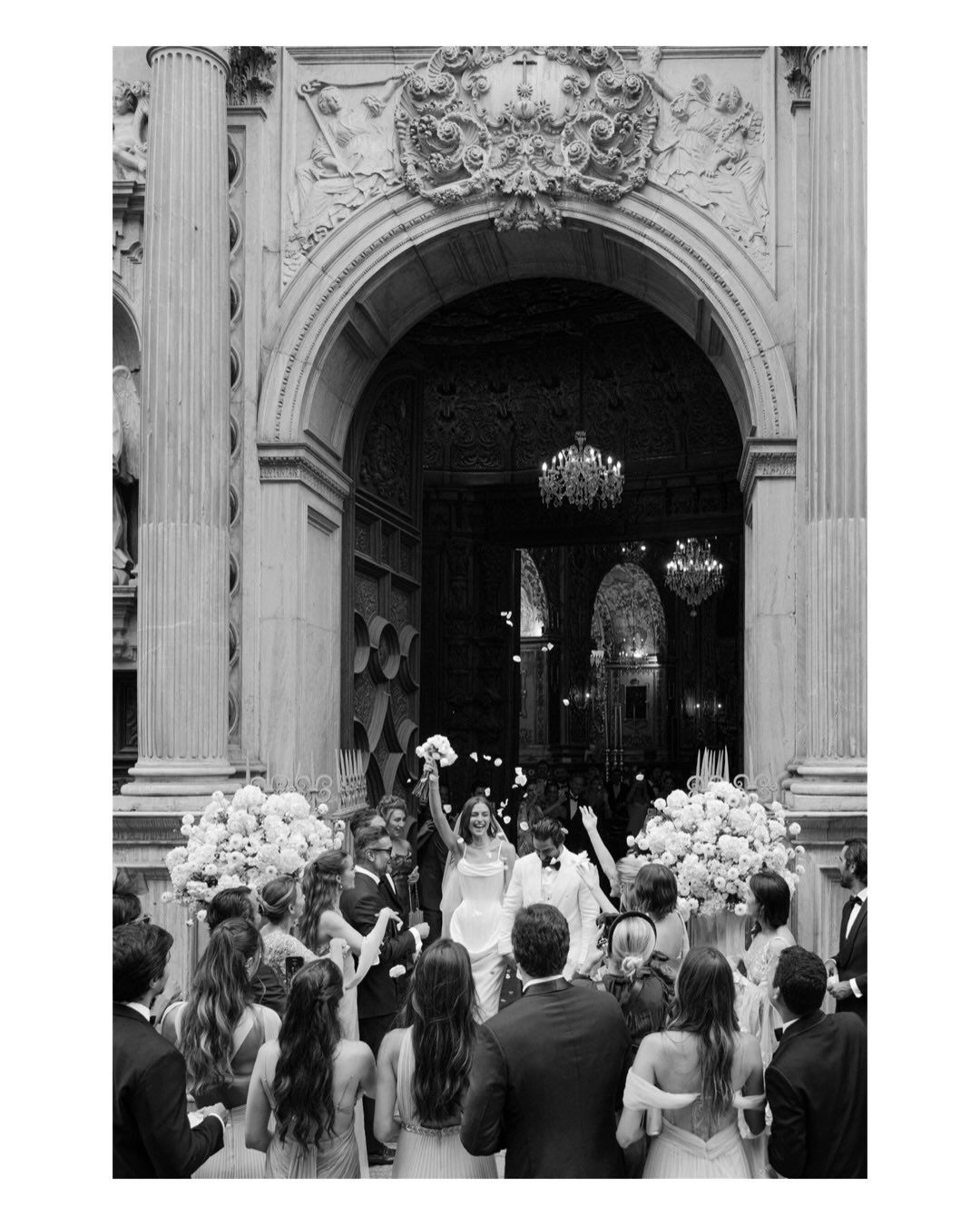 Instagram post: Exceptional monochrome bridal cover, slide 15