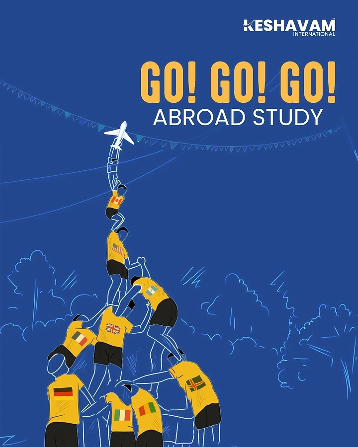 Janmashtami creative ad: Dahi handi human pyramid reaching for an airplane