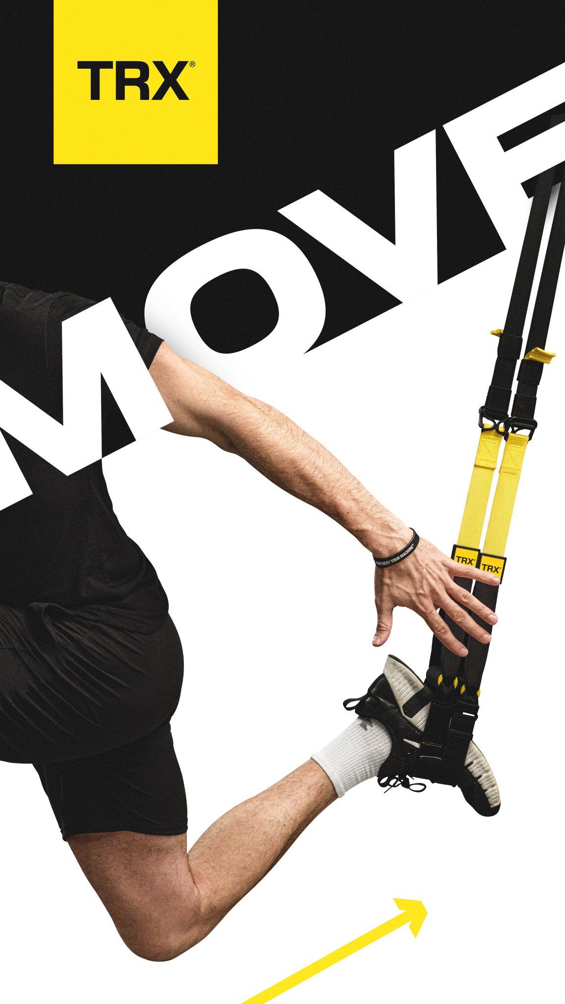 Story: Movement typography integrates with athlete