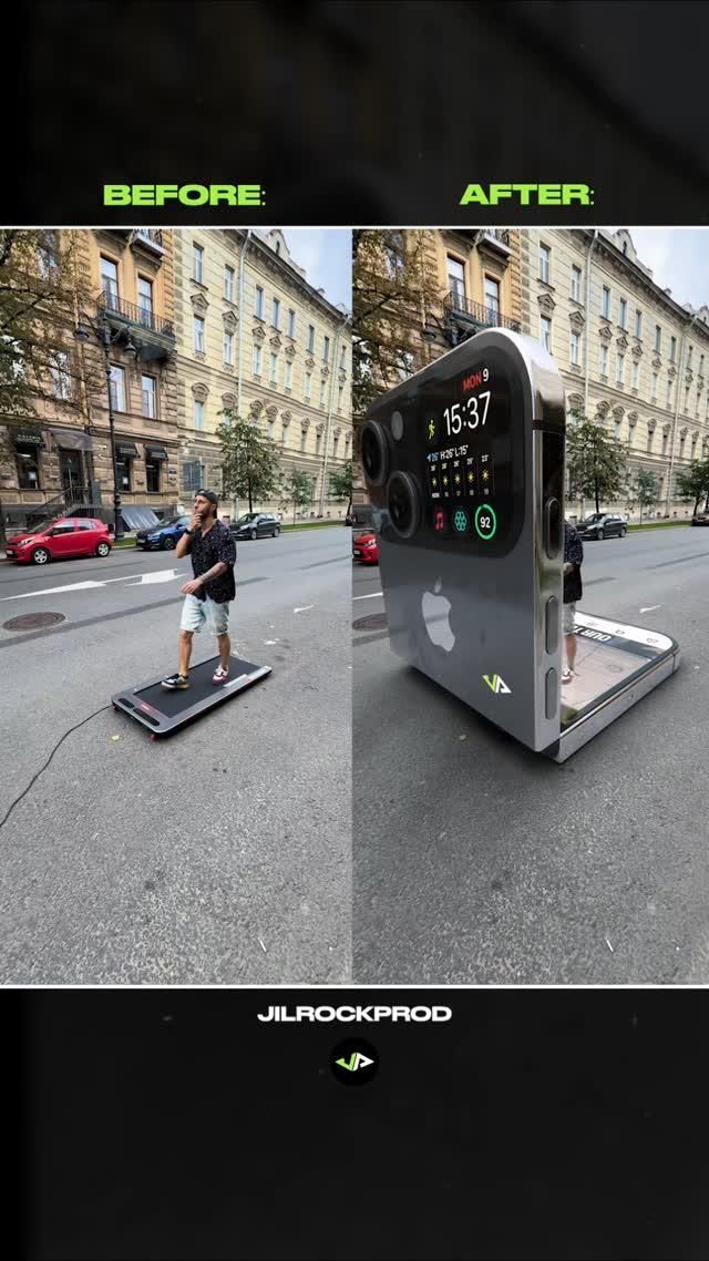Story: Clear before-and-after product transformation
