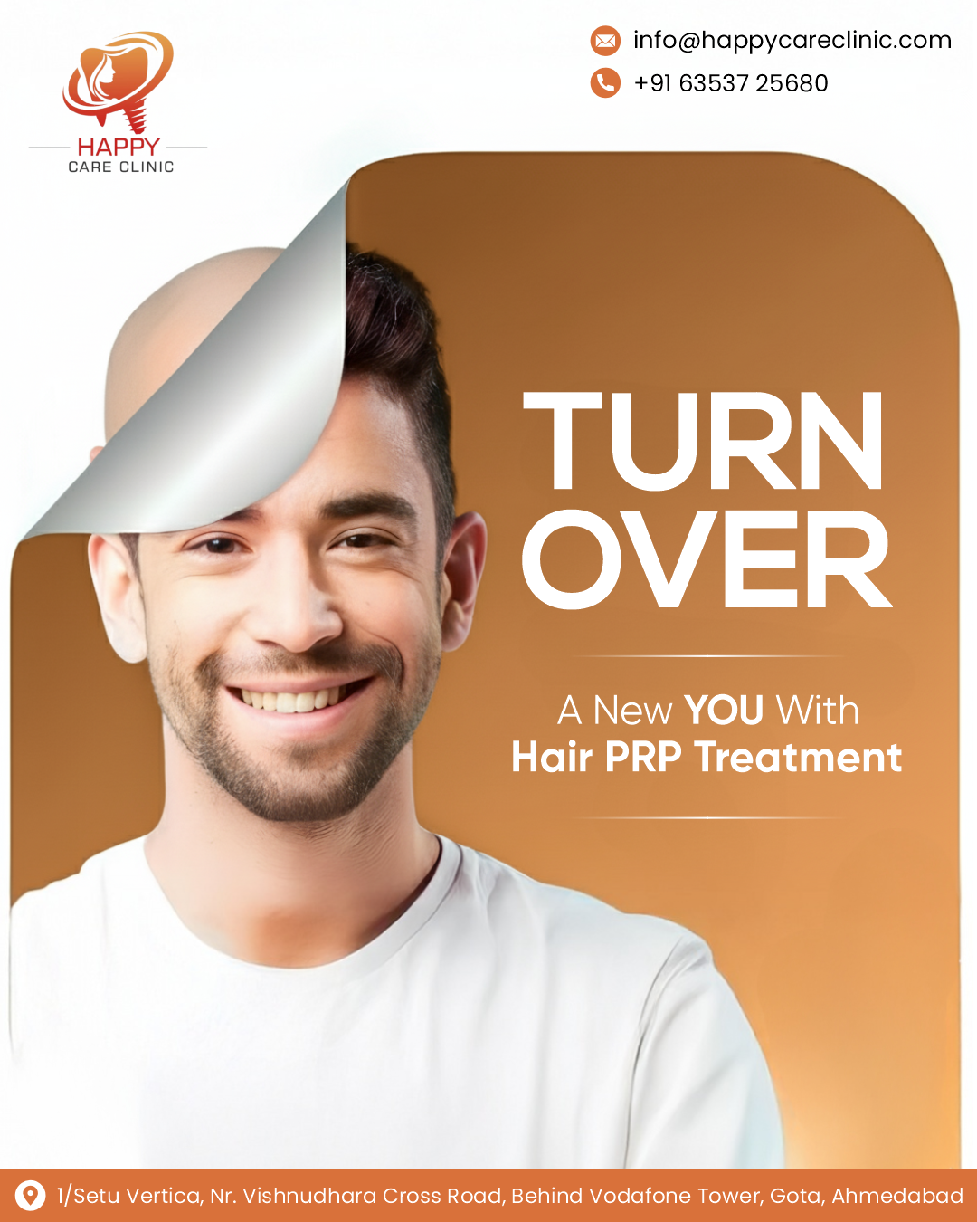 Instagram post: Page-peel 'Turn Over' reveals bald past