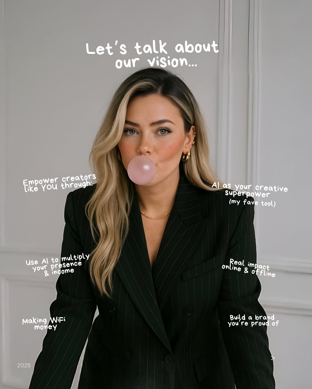 Instagram post: Annotated portrait turns identity into concept, slide 5
