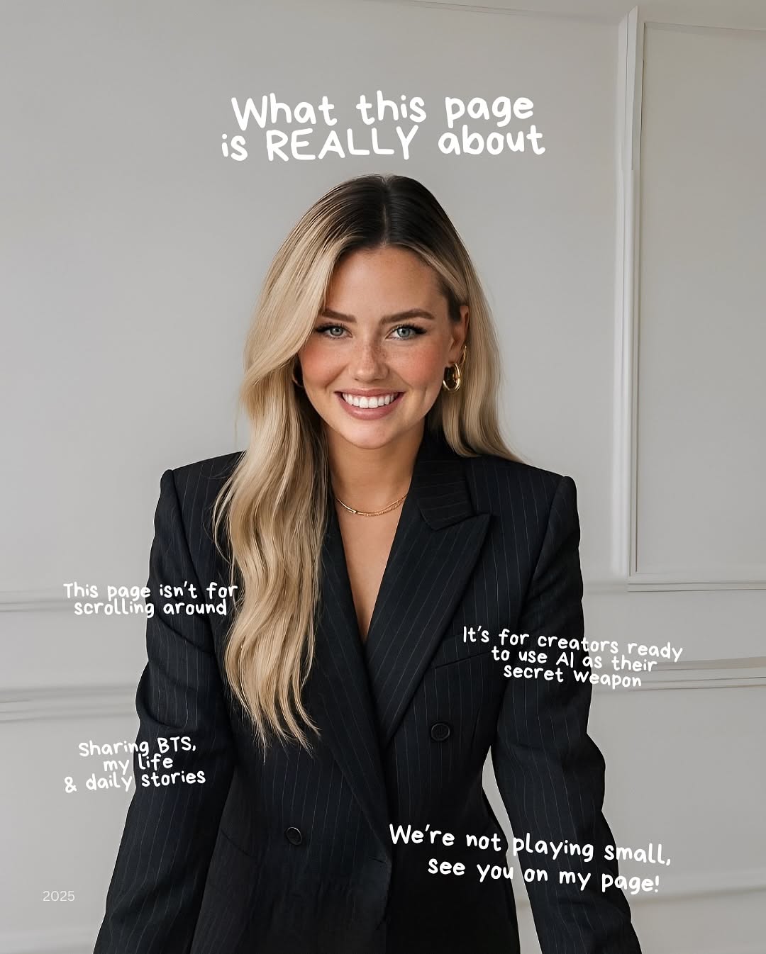 Instagram post: Annotated portrait turns identity into concept, slide 6