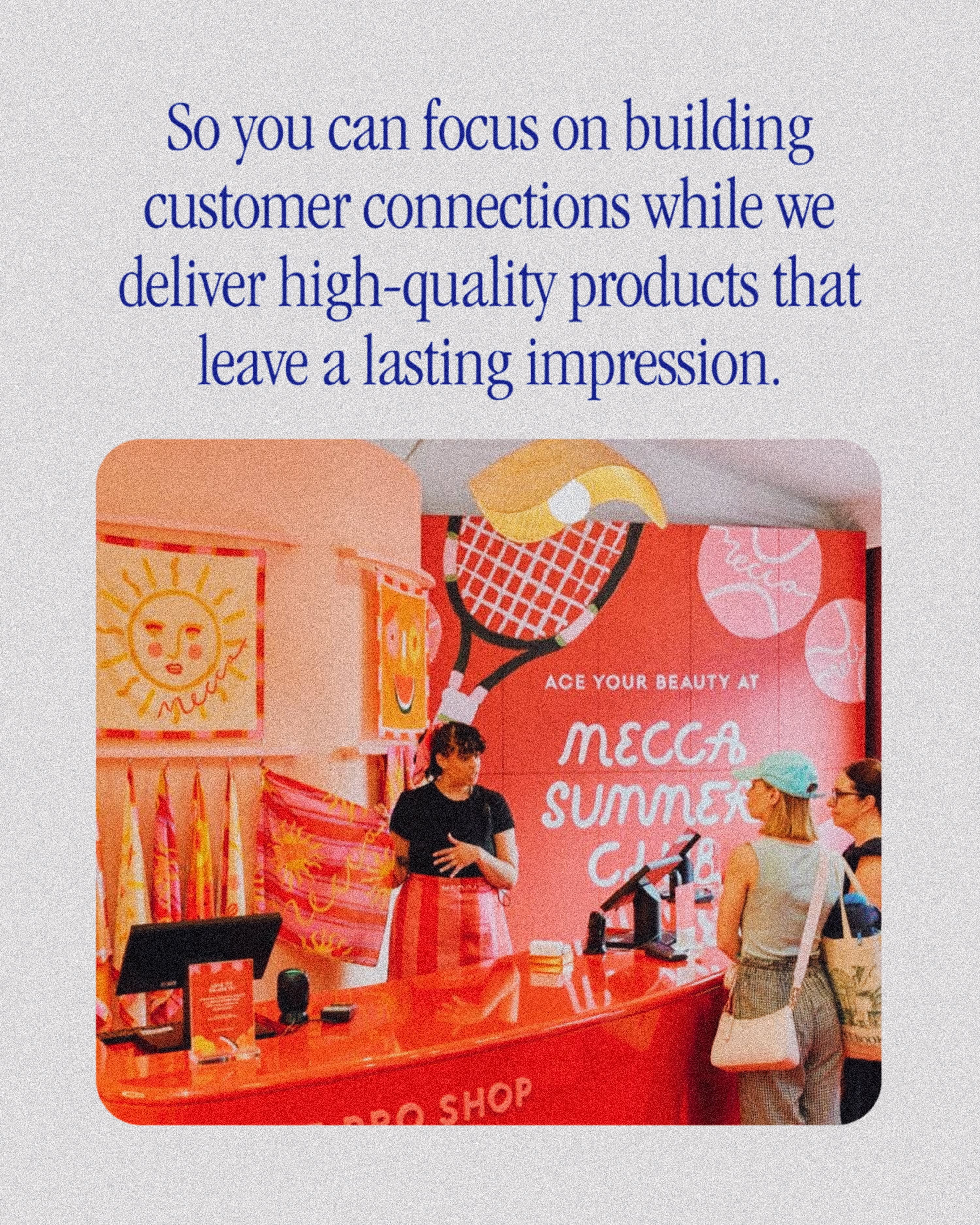 Carousel: Red branded pop-up kiosk on a beachfront, slide 5