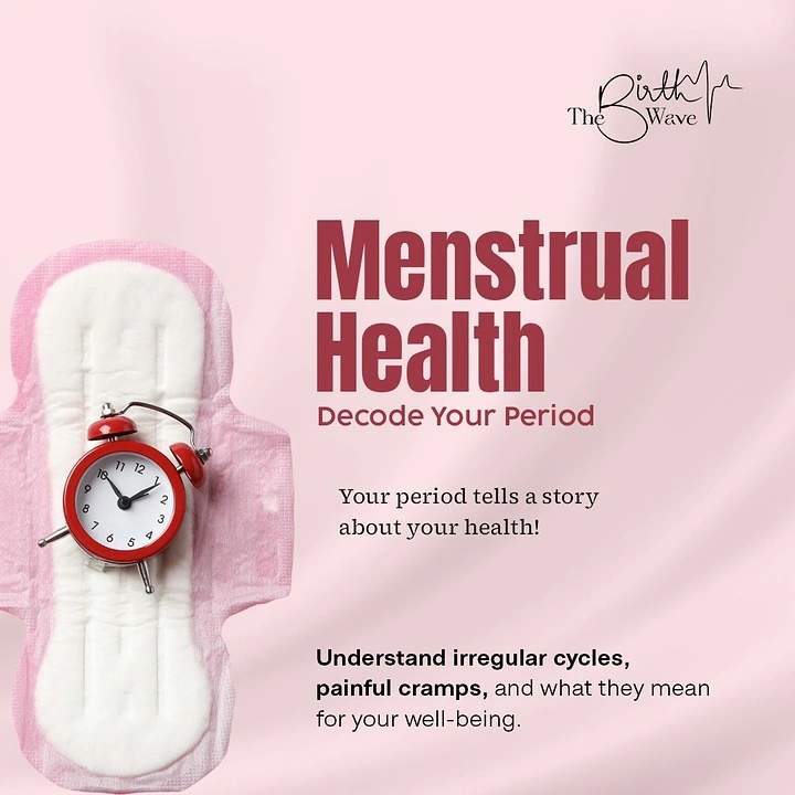 Period Care & Feminine Hygiene creative ad: alarm clock metaphor for period cycles