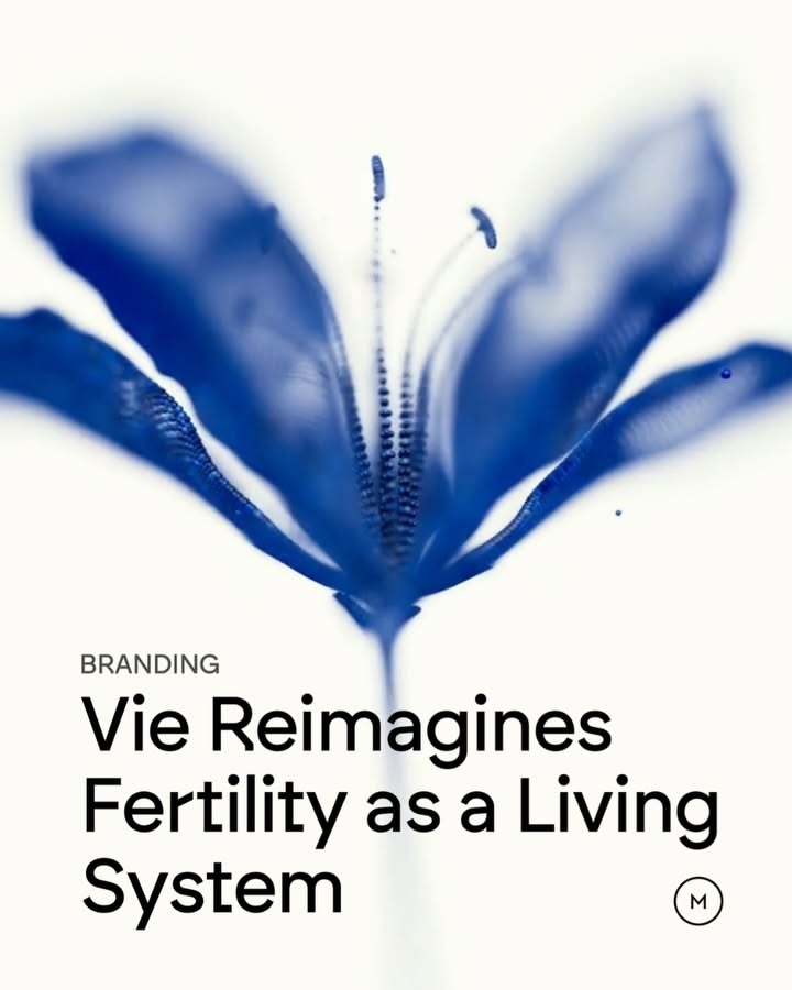 Instagram post: Flower as living fertility system branding, slide 1