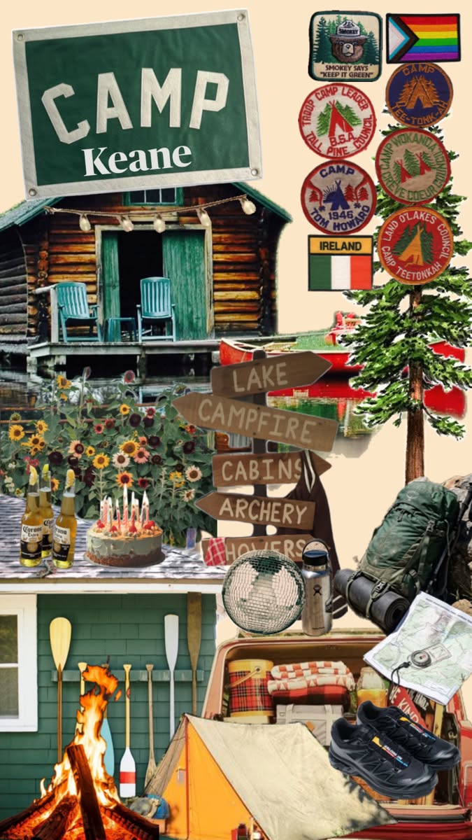 Story: Nostalgic camp ephemera creates distinctive poster world
