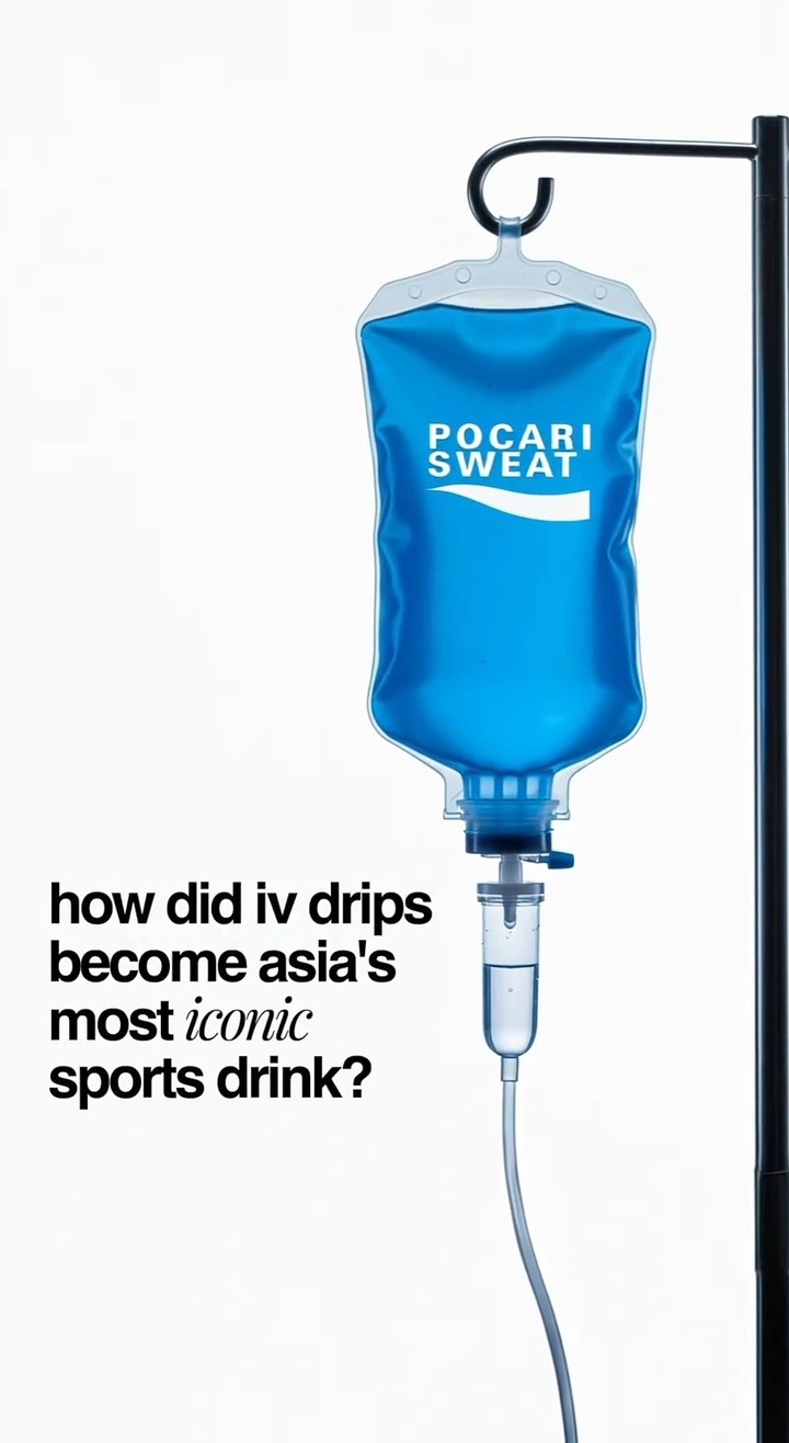 IV Therapy & Drip Bars creative ad: Sports drink transformed into IV drip