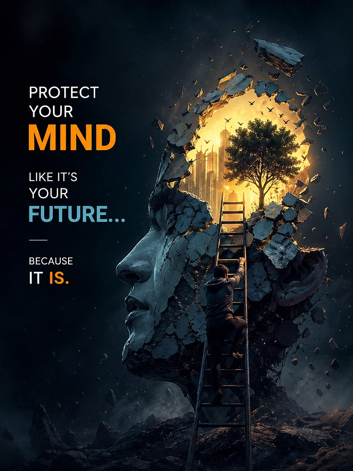 Life & Business Coaches creative ad: Mind protection visualized as sanctuary