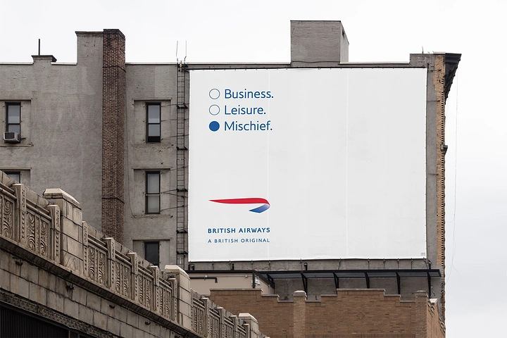 Airlines creative ad: Witty copy reframes airline trip purposes