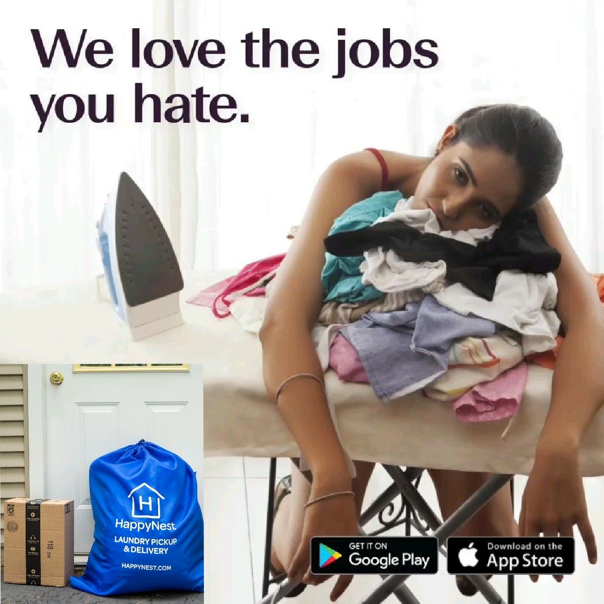 Instagram post: Witty 'we love jobs you hate' copy