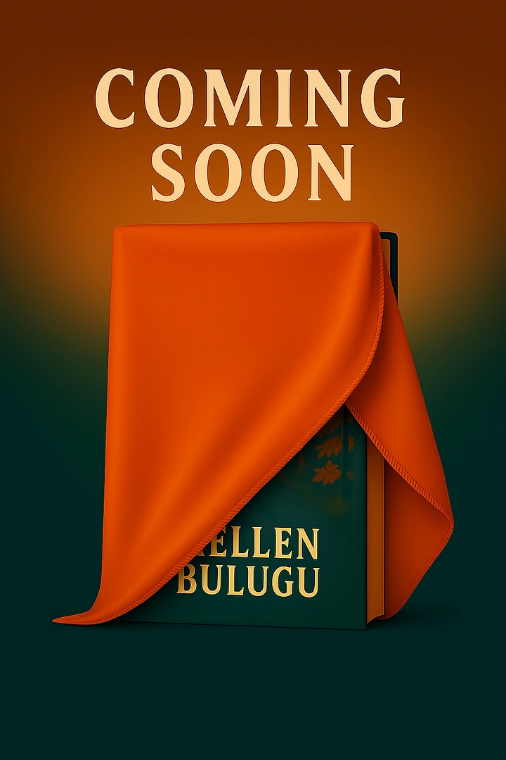 Bookstores creative ad: Draped-cloth unveiling teases book launch