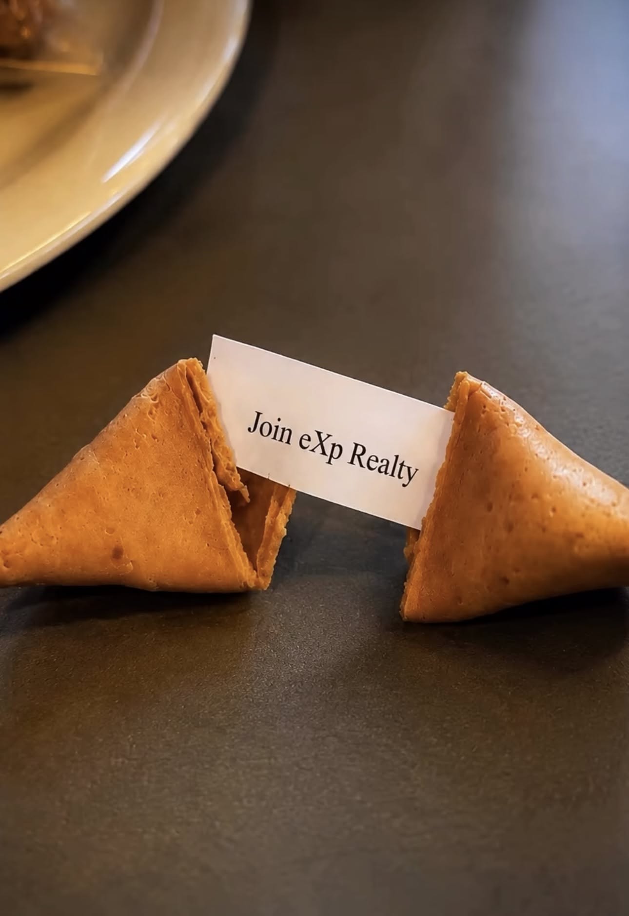 Story: Fortune cookie reveals Join eXp Realty