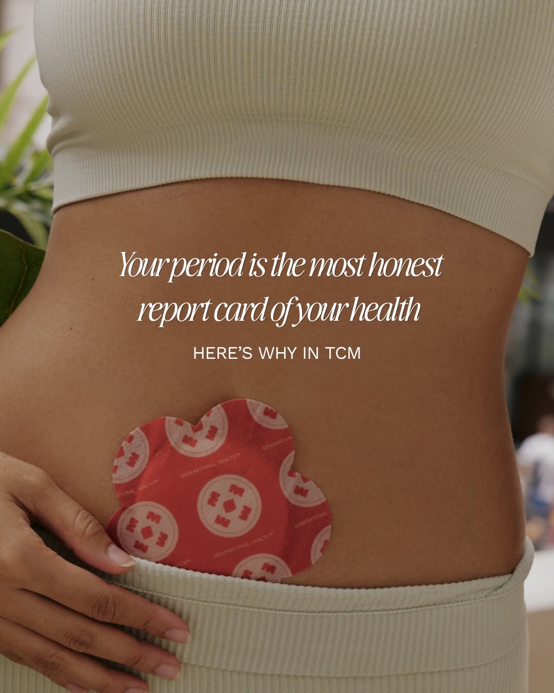 Instagram post: Health report-card metaphor with product focus, slide 1
