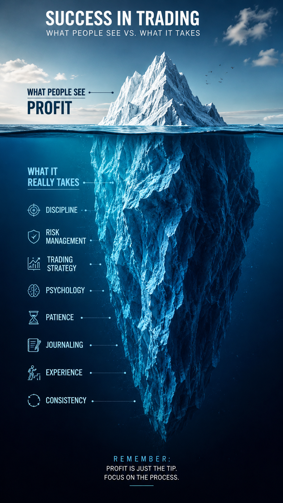 Story: Iceberg metaphor: profit vs hidden work
