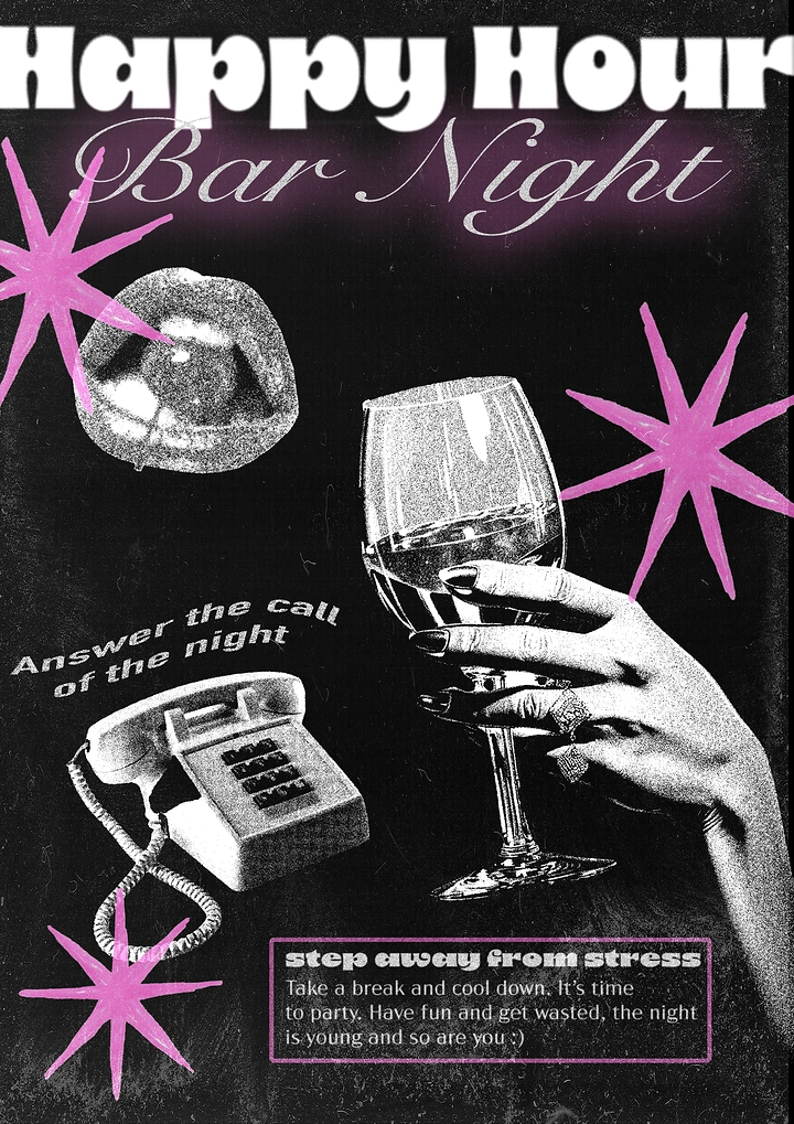 Bars & Pubs creative ad: Telephone visual supports witty night-call copy