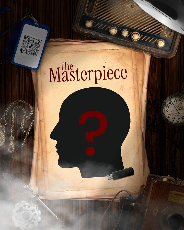 Escape Rooms creative ad: Masterpiece mystery uses strong silhouette