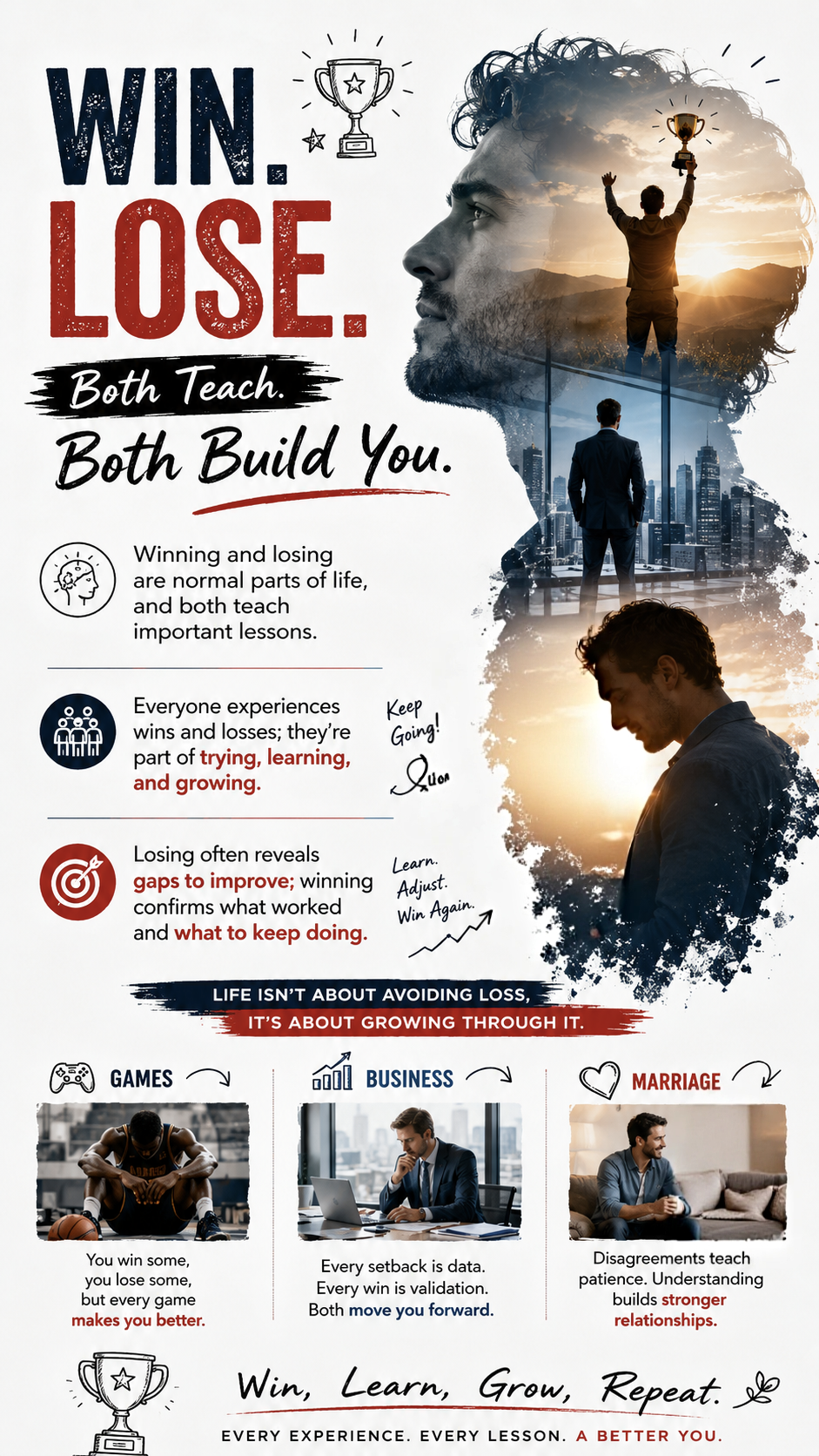 Story: Win-loss coaching visual narrative