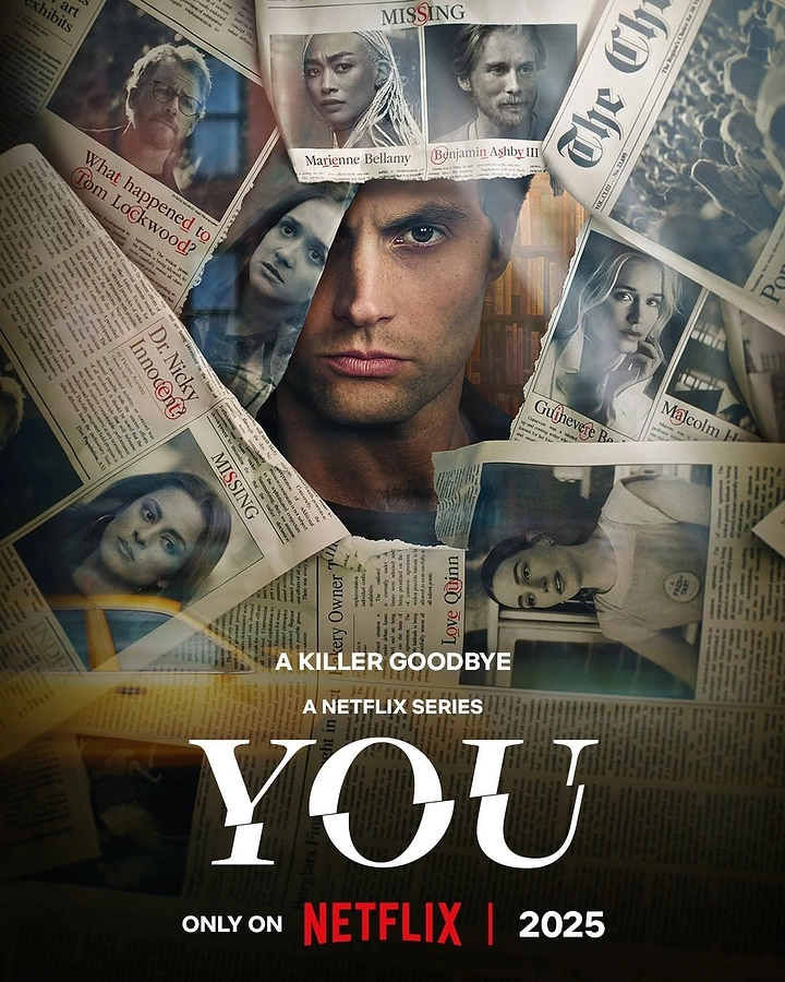 Streaming, OTT & TV Channels creative ad: Newspaper-clipping killer goodbye concept