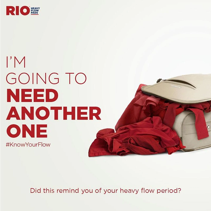 Period Care & Feminine Hygiene creative ad: Witty heavy-flow underwear consequence