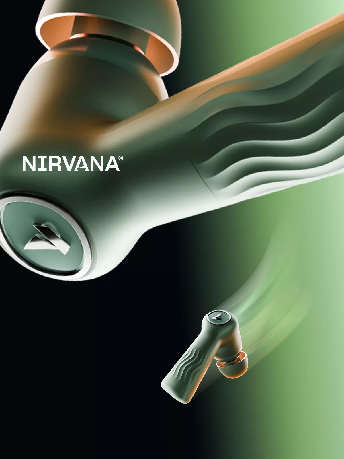 Instagram post: Abstract flowing form makes product memorable