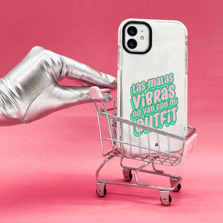 Instagram post: Playful shopping-cart product campaign