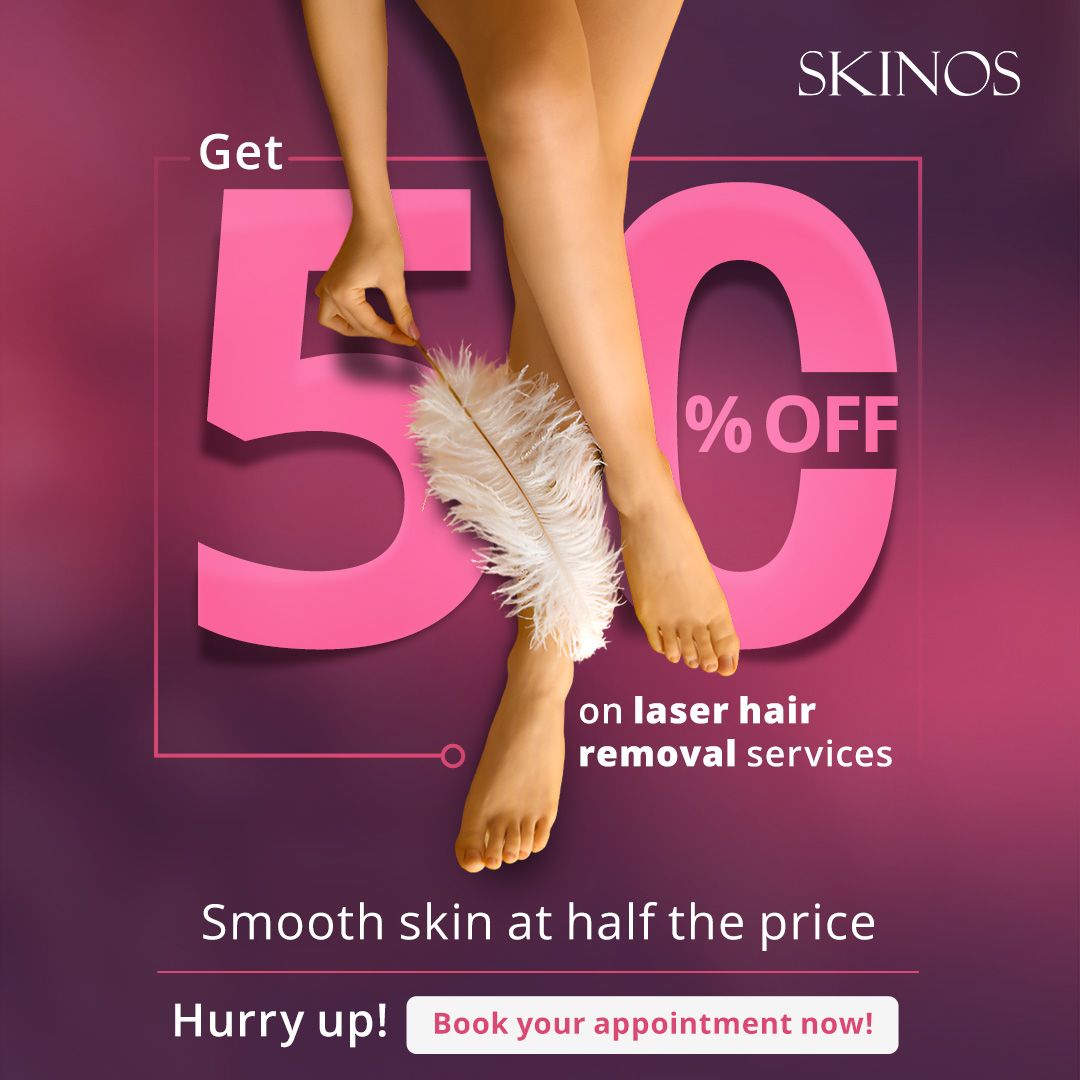 Instagram post: Feather-smooth legs through big 50
