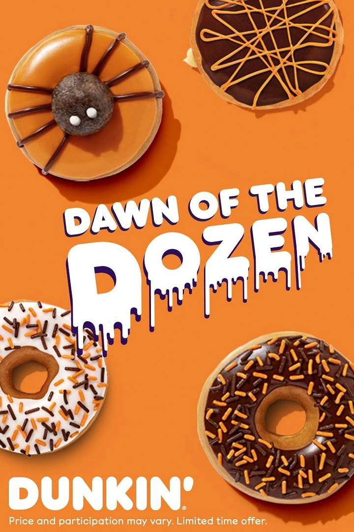 Donut Shops creative ad: Donut zen pun with strong visual craft