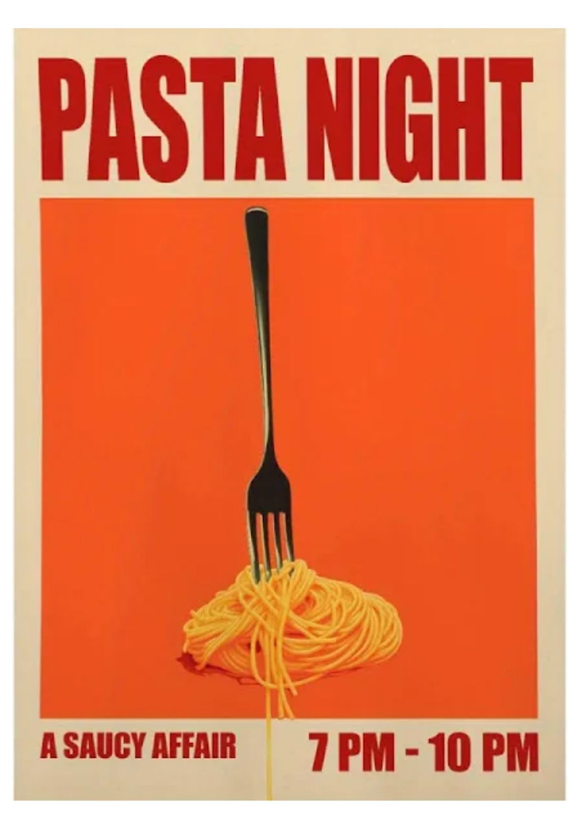 Story: Fork visually delivers Pasta Night