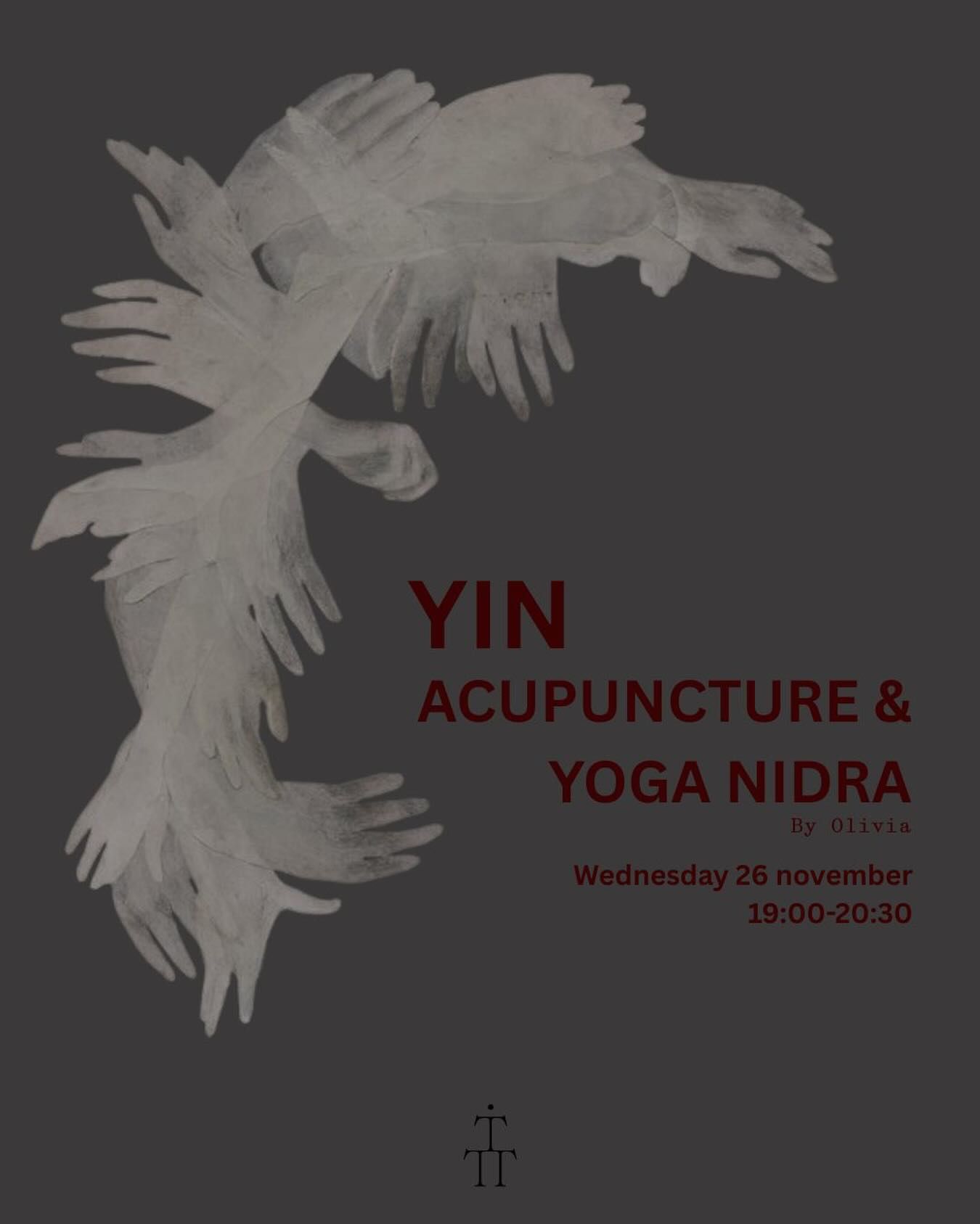 Instagram post: Yin hands create organic circular symbol