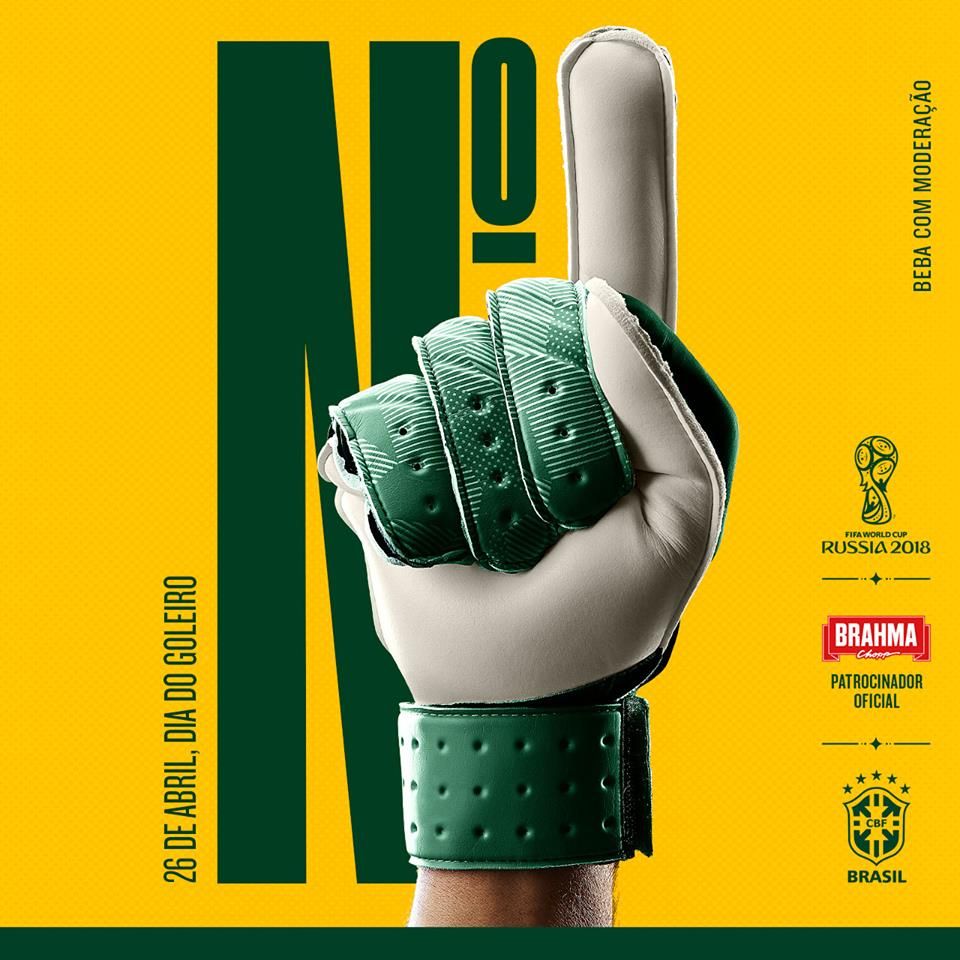 other-festival Instagram post: Goalkeeper glove raising an index finger to form a 'Nº 1' sign