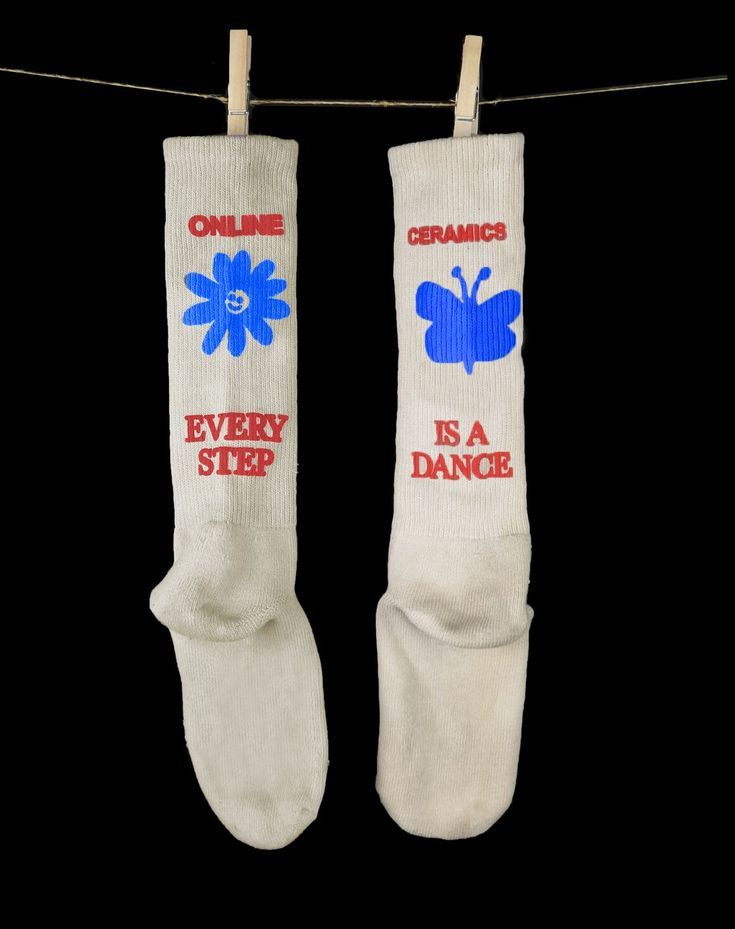 Instagram post: Witty paired-sock copy creates a pun