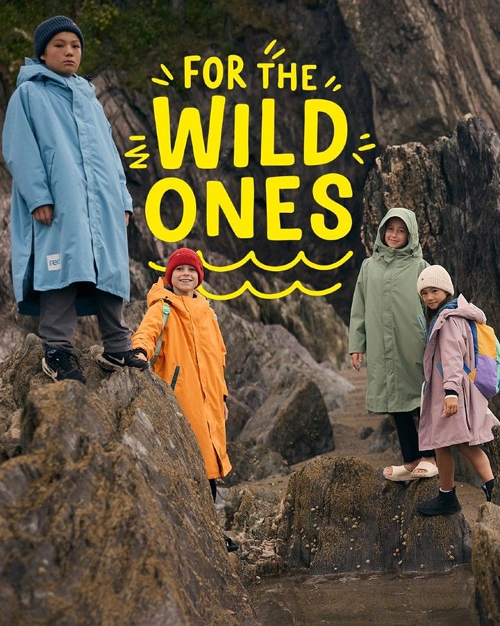 Summer Camps & Kids Activities creative ad: Wild ones copy reinforces outdoor adventure