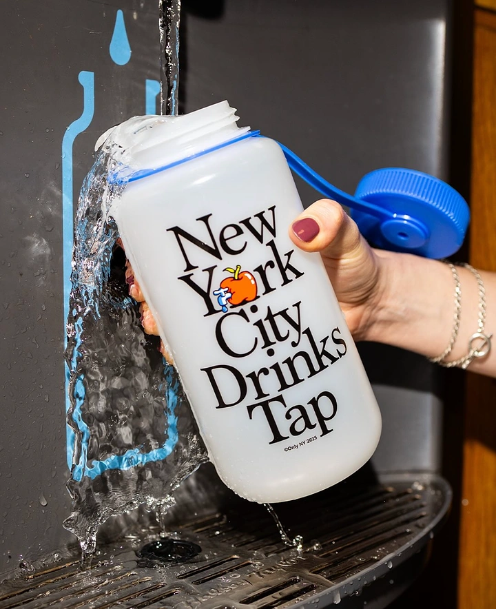 Tumblers, Flasks & Drinkware creative ad: City tap visual product metaphor
