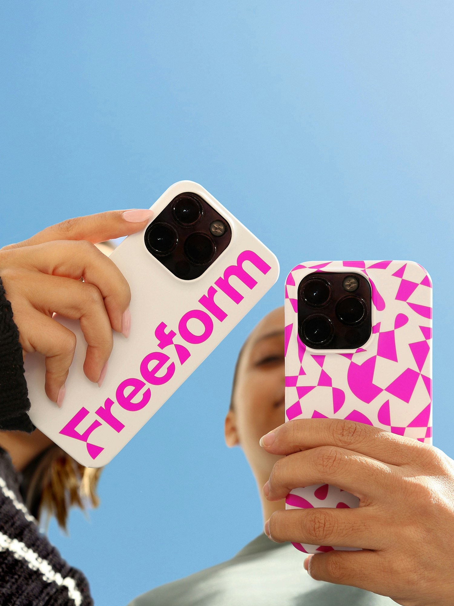 Instagram post: Freedom message with graphic cases