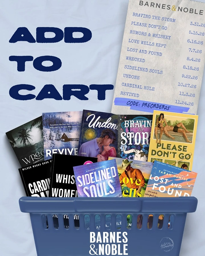 Bookstores creative ad: Receipt doubles as preorder release schedule