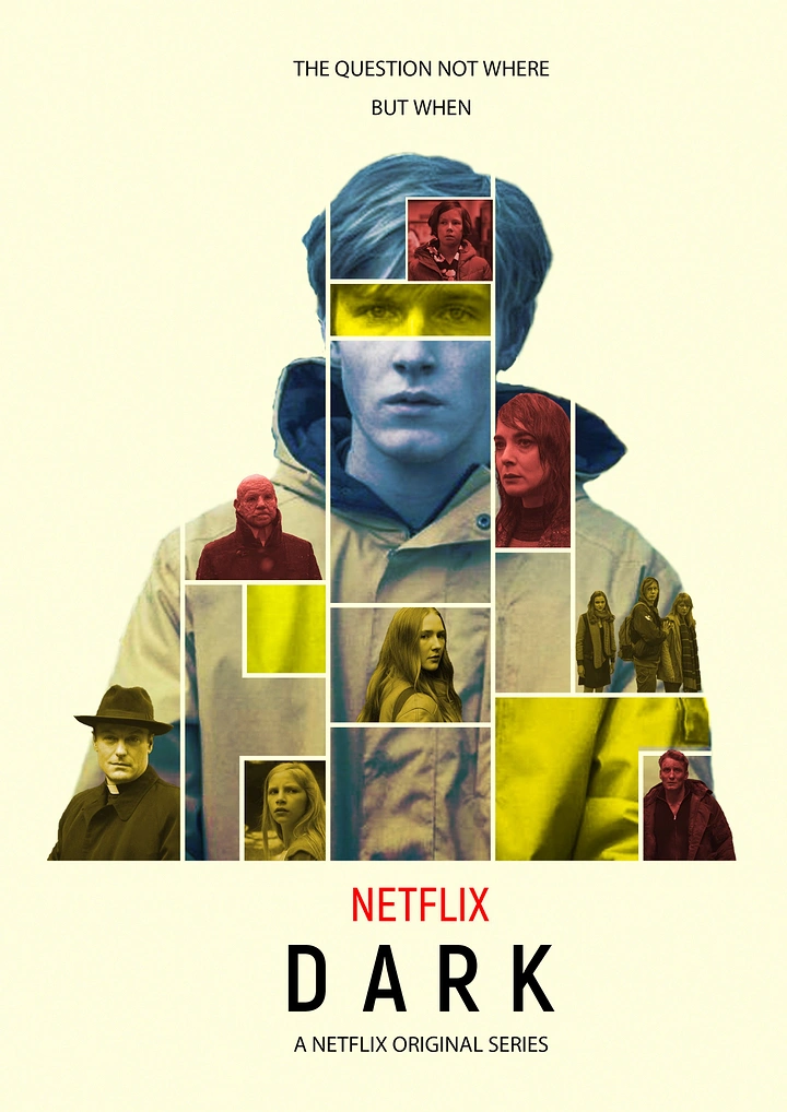 Streaming, OTT & TV Channels creative ad: Character grid creates striking visual identity