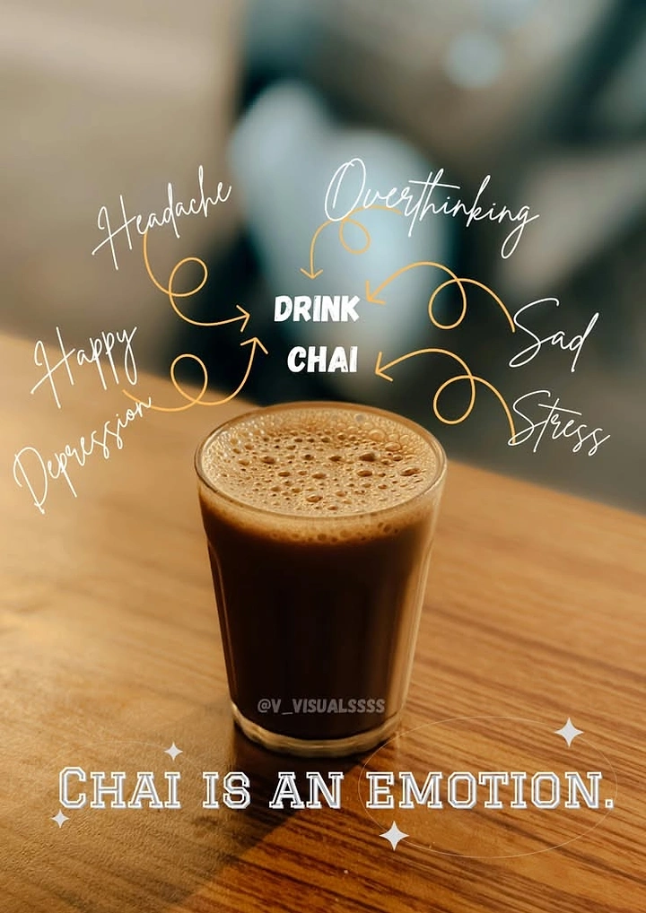 Tea & Chai Brands creative ad: Moods flow into chai as cure